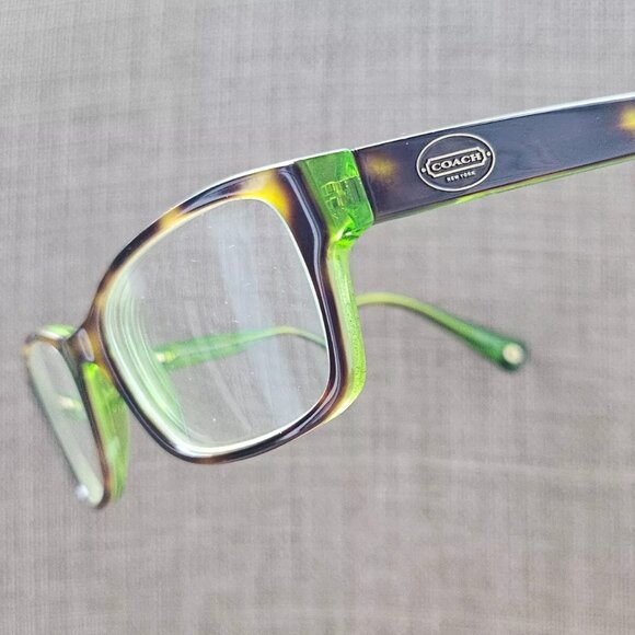 Coach BROOKLYN Women Glasses Frame TORTOISE/Green HC6040 Eyeglasses 52[]16 135 - Picture 1 of 12